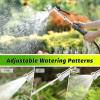 imageAUTOMAN Full Size Garden Hose Nozzle High Pressure Pistol Grip Water Nozzle Sprayer with Threaded Front Adjustable Spray Water Flow for Washing Car Cleaning Ground Watering Plants Showering Pets2 Pack