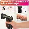 imageAUTOMAN Garden Nozzle Sprayer High Pressure Spray Nozzle 100 Metal Water Hose Nozzle 7 Patterns Watering Nozzle Heavy Duty Sprayer Garden Nozzle for Watering Plants ampamp Lawns Washing Cars ampamp PetsMetalic Olive Hose Nozzle