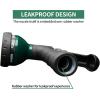 imageAUTOMAN Garden Hose Nozzle  2 Pack 100 Metal High Pressure Spray Nozzle LaborSaving Design Heavy Duty for Garden Watering Car Washing Window Cleaning Pets BathingBlack