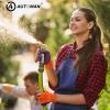 imageAUTOMAN Garden Hose Nozzle High Pressure Sprayer Nozzle 100 Metal 7 Patterns Watering Nozzle Heavy Duty Sprayer Garden Nozzle for Watering Plants ampamp Lawns Washing Cars ampamp Pets4 Patterns