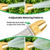 imageAUTOMAN Garden Hose Nozzle High Pressure Sprayer Nozzle 100 Metal 7 Patterns Watering Nozzle Heavy Duty Sprayer Garden Nozzle for Watering Plants ampamp Lawns Washing Cars ampamp Pets4 Patterns