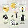 imageAUTOMAN Garden Hose Nozzle High Pressure Sprayer Nozzle 100 Metal 7 Patterns Watering Nozzle Heavy Duty Sprayer Garden Nozzle for Watering Plants ampamp Lawns Washing Cars ampamp Pets7 Patterns4 Patterns