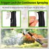 imageAUTOMAN Garden Hose Nozzle High Pressure Sprayer Nozzle 100 Metal 7 Patterns Watering Nozzle Heavy Duty Sprayer Garden Nozzle for Watering Plants ampamp Lawns Washing Cars ampamp Pets7 Patterns4 Patterns