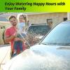 imageAUTOMAN Garden Hose Nozzle High Pressure Sprayer Nozzle 100 Metal 7 Patterns Watering Nozzle Heavy Duty Sprayer Garden Nozzle for Watering Plants ampamp Lawns Washing Cars ampamp Pets4 Patterns W TPR