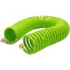 imageAUTOMAN Recoil Garden Water Hose 50 ft EVA Curly Water Hose with Brass Connectors Garden Hose CoilIncludes 7Pattern Function SprayerRetractableCorrosion Resistant Garden Coil HoseGreenGreen