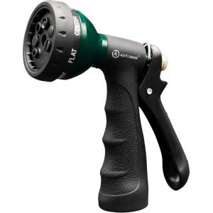 imageAUTOMAN Garden Hose Nozzle  2 Pack 100 Metal High Pressure Spray Nozzle LaborSaving Design Heavy Duty for Garden Watering Car Washing Window Cleaning Pets BathingBlack
